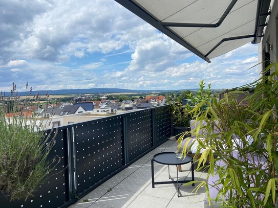 Exklusives Penthouse mit Taunus-Panorama und Skyline-Blick