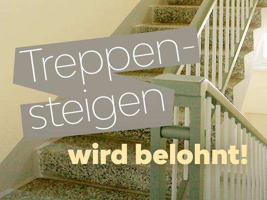 Wohnung mit Treppenbonus und toller Aussicht ins Grüne - 3. OG links