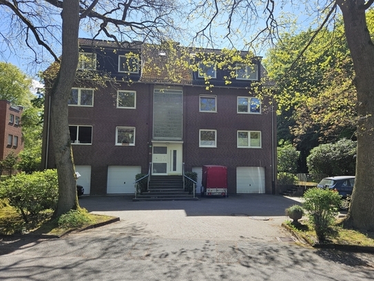 Ruhig & Grün gelegen - Charmante 4 ZKB Eigentumswohnung in Bremen-Schönebeck mit Garage & Kamin