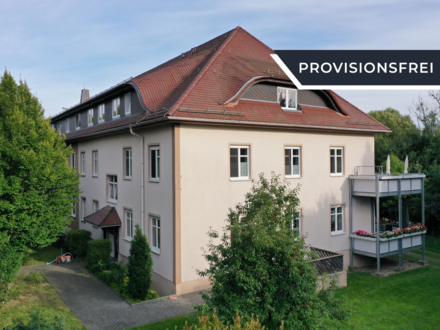Unvermietete 3-Zimmer-Maisonette in grüner Lage von Oschatz