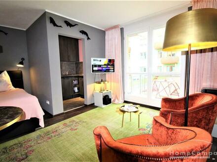 Möbliert / Furnished 1-Zimmer Apartment mit Balkon in Dresden-Äussere Neustadt