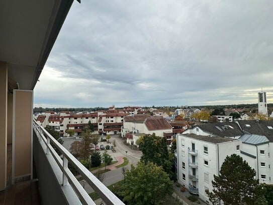 Stilvolle, geräumige 1-Zimmer-Wohnung mit Balkon in Limburgerhof