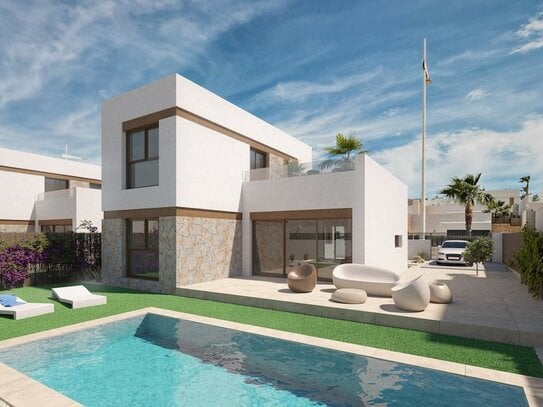 Bemerkenswerte Villa in Algorfa - La Finca Golf an der Costa Blanca mit 3 Schlafzimmern, 2 Badezimmern, Pool, und Parkp…