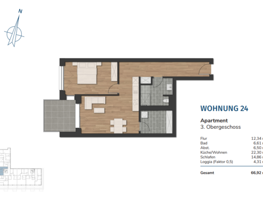 Havencity – Modernes Wohnen am Südstrand WE24