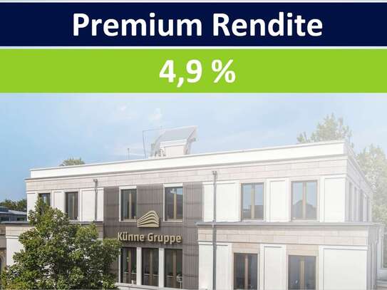 Fast 5 % Rendite! - jetzt schnell sein - provisionsfrei -2-Zi.-Wohnung mit Wintergarten