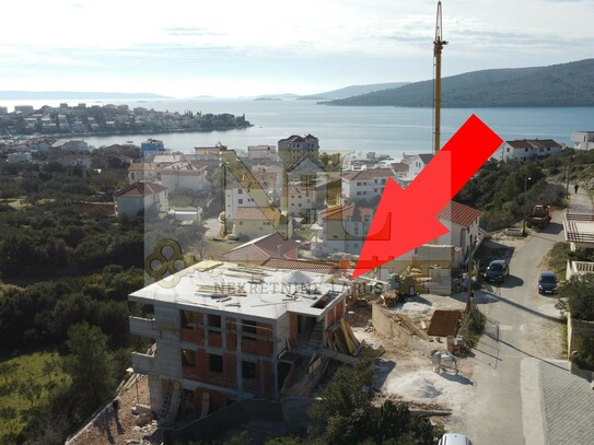 Apartment S6 im zweiten Stock eines neuen Gebäudes, 300 M vom Meer