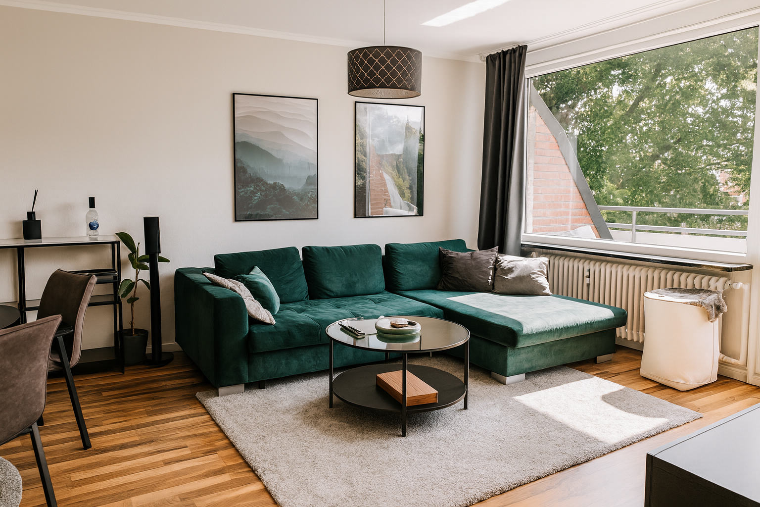 Modernisierte 2,5-Zimmer-Dachgeschosswohnung in Hamburg-Schnelsen mit Balkon & Stellplatz