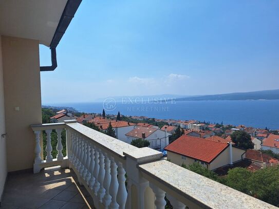 CRIKVENICA - APARTMENT VILLA MIT PANORAMA-MEERBLICK