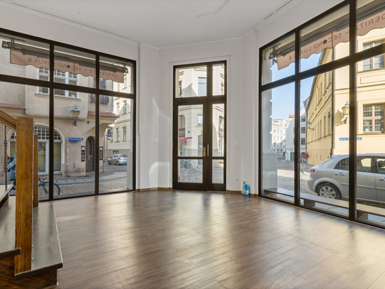 Einzigartige Ladenfläche in Top-Innenstadtlage – direkt gegenüber dem Händel-Haus!