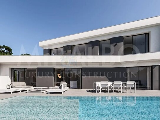 Villa Scorpio - Neubauprojekt für moderne Wohngegend in Jávea