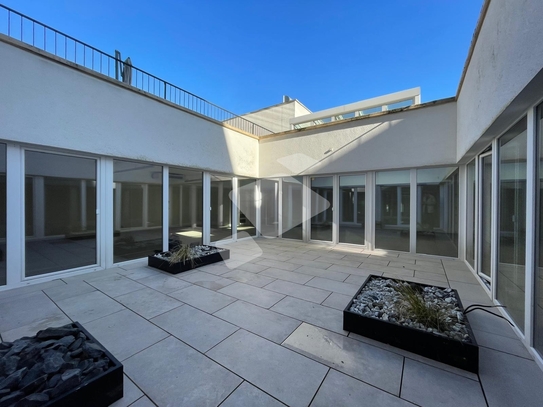 Zentralgelegene Loftfläche zu Top-Konditionen I innenliegende Terrassenfläche
