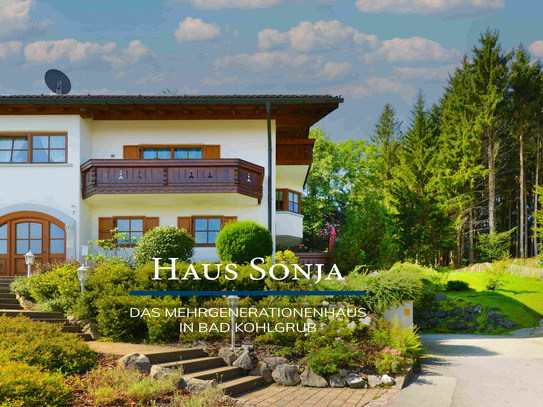 Haus Sonja, das exklusive Mehrgenerationenhaus in traumhafter Waldrandlage