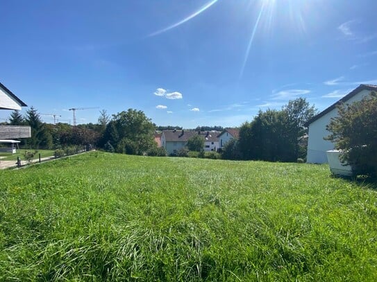 Sonniges Baugrundstück in Senden mit freier Sicht