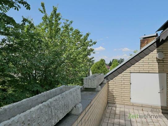 (EF0794_M) Kassel-Landkreis: Kaufungen, möblierte 2-Zimmer-Wohnung mit Dachbalkon in sehr ruhiger Wohnlage, WLAN