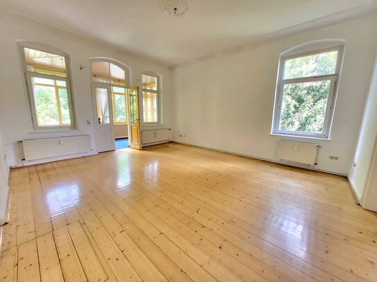 Belle-Etage mit WIGA und Balkon, Bestes Ostviertel, Nähe Schwänchenteich, 1.OG, 4 Zimmer