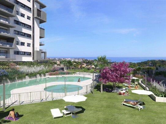 Modernes Apartment mit Terrasse in Orihuela Costa an der Costa Blanca Süd mit 3 Schlafzimmern und 2 Bädern