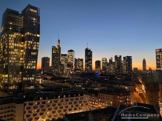 Innenstadt (8054438), Luxus-Apartment mit atemberaubender Sicht auf Frankfurter Skyline