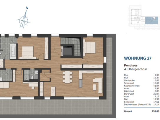 Havencity – Modernes Wohnen am Südstrand WE27 - Steuersparmodell