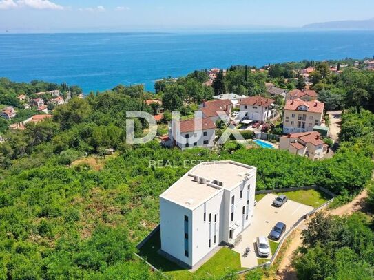 OPATIJA, IKA - letzte Wohnung im Neubau 99m2 + Dachterrasse 66m2, Panoramablick auf das Meer