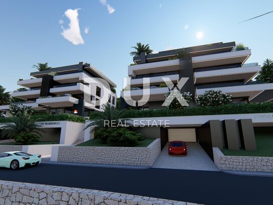 OPATIJA, ZENTRUM - 143 m² große exklusive Wohnung in einem neuen Gebäude mit privatem Pool und Panoramablick auf das Me…