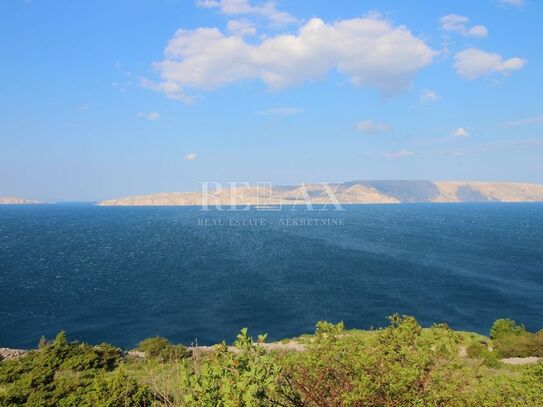 SENJ - Baugrundstück mit wunderschönem Meerblick