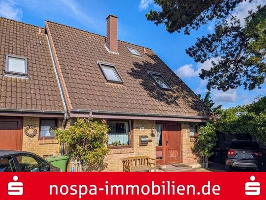 Reihenendhaus mit Carport und überdachter Terrasse in zentraler Lage in Kappeln an der Schlei