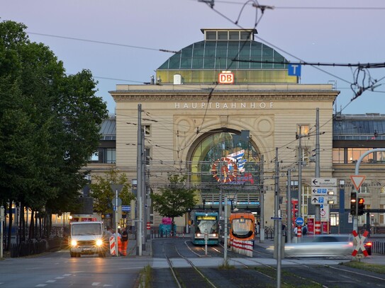 Möblierte Co-Working Fläche im Ostflügel des Mannheimer Hbf