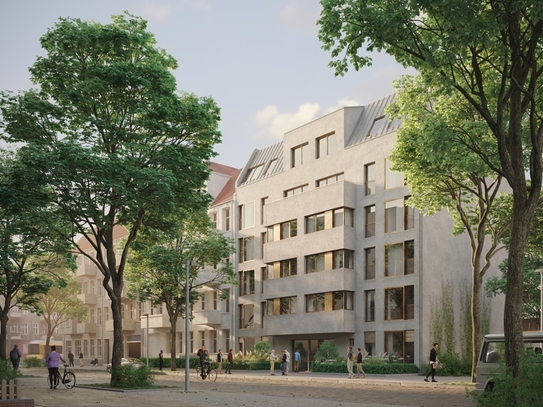 Perfekte Anlage am Prenzlauer Berg: Provisionsfreie 2-Zi Neubauwohnung mit Balkon