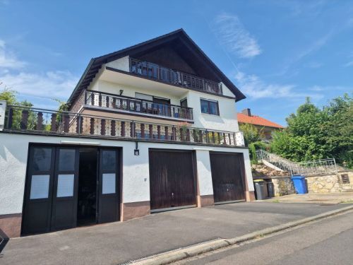 2-Familienhaus + ELW mit malerischem Ausblick in 97250 Erlabrunn / Würzburg (ID 10466)