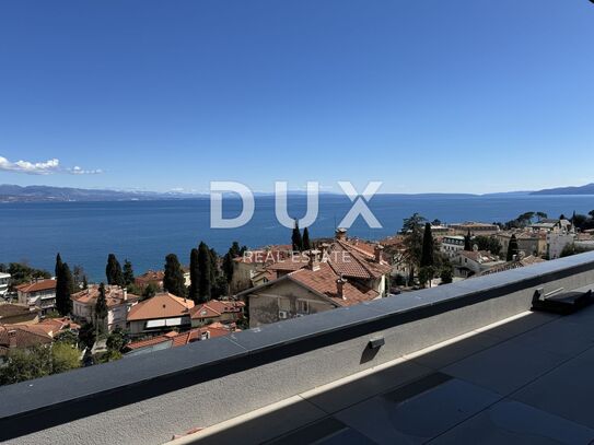 OPATIJA, ZENTRUM – exklusives Penthouse von 214 m2 in einem luxuriösen Neubau, Wellness, Aussicht