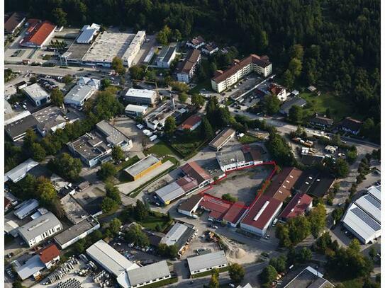 Für Schnell-/Leichtbauhalle: Zentral gelegene Freifläche 2.200 m² - provisionsfrei