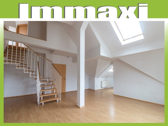 5 RAUM WOHNUNG MARKKLEEBERG + DACHGESCHOSS + MAISONETTE + DACHTERRASSE