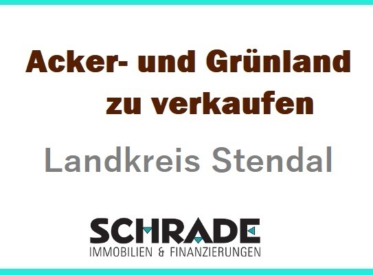 18 ha Acker, Grünland und Waldflächen bei Stendal