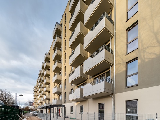 Neubauwohnung (2022) mit Balkon zur vorzeitigen und sofortigen Neuvermietung in Lichtenberg