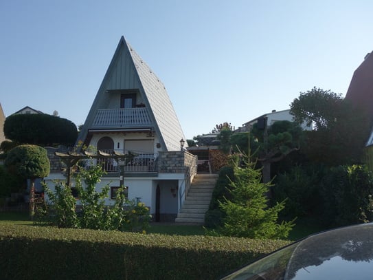 Schicke Finnhütte mit tollem Ausblick