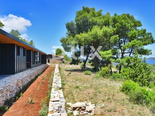 DUGI OTOK - Modernes einstöckiges Haus 100 m vom Meer entfernt