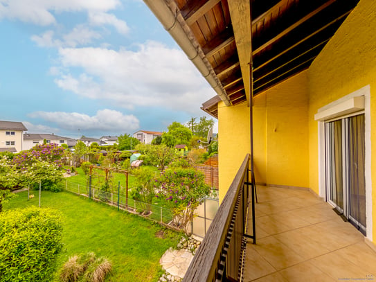 Ideales Familiendomizil:
Reihenmittelhaus mit Terrasse und Balkon 
in schöner Lage in Aschau am Inn