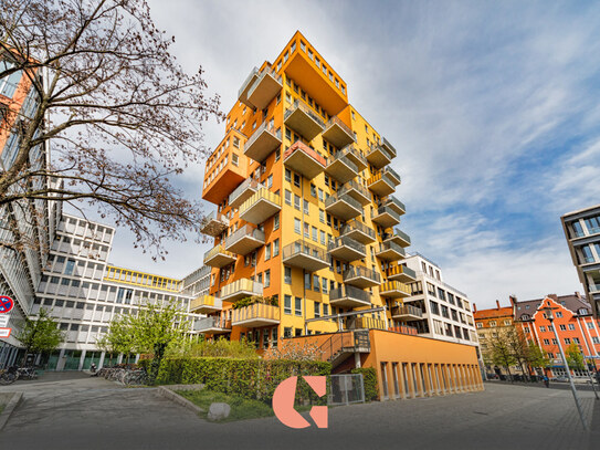 Wohnen in der zehnten Etage mit Gebirgsblick