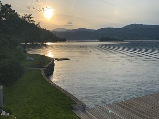 Exklusive Ferienwohnung direkt am Wörthersee Bootsplatz oder Boje optional