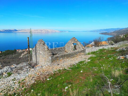 SVETI JURAJ - Grundstück mit Panoramablick auf das Meer