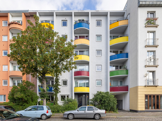 Charmante 2-Zimmer-Wohnung mit Südbalkon und Stellplatz im Herzen von Moabit