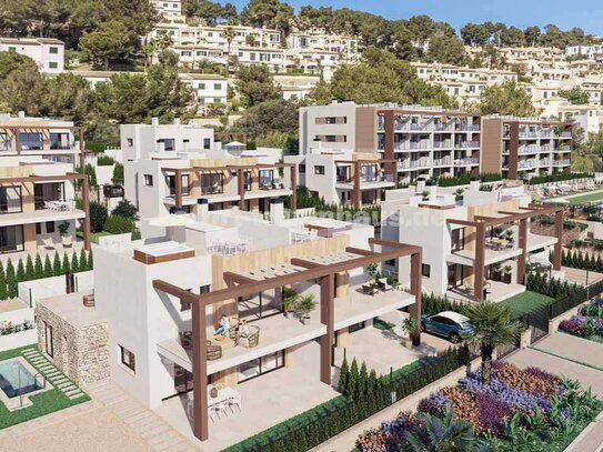 Individuelle Neubau-Luxus-Villa nur 500 m bis zum Strand!