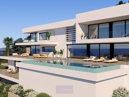 1.400 m² LUXUSVILLA - JAZMINES IN CUMBRE DEL SOL AUF 2000 m² GRUNDSTÜCK MIT POOL UND MEERBLICK