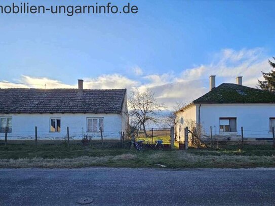 2 Häuser auf einem Grundstück im Balatongebiet