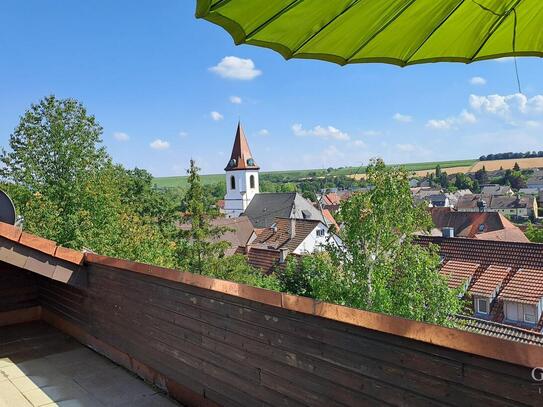 Wohnen mit Aussicht und Ausbaupotential in Nordheim