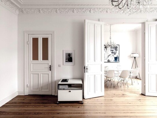 Traumhafte Jugendstil Altbauwohnung im Herzen von St. Georg