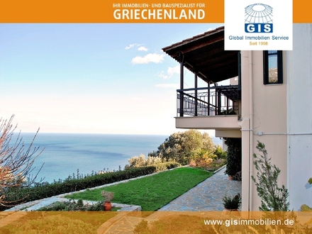+++ GRIECHENLAND-EUBÖA-VILLA: Hochwertige Villa in 1A Lage mit Traumausblick auf das Meer +++
