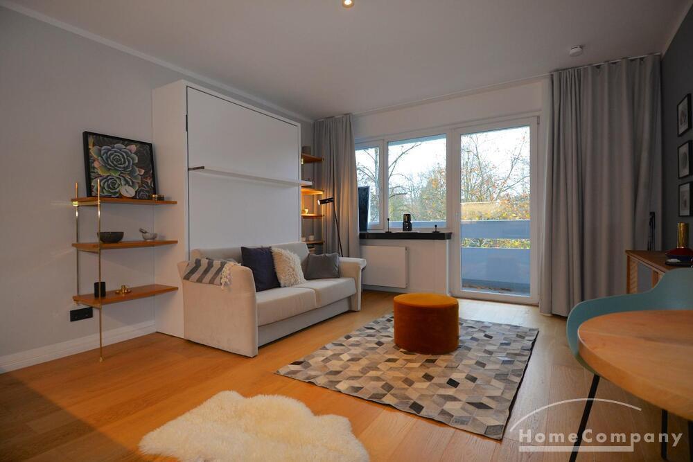 Stylische 1-Zimmer Wohnung mit Balkon in Berlin Wilmersdorf, möbliert - Photo 1