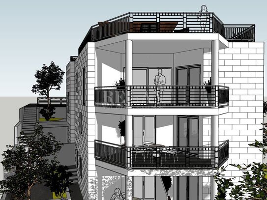 RIJEKA, SRDOČI - Wohnung in einem Neubau mit Dachterrasse