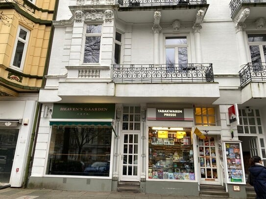 Ein Traum Café/Bistro in der Eppendorfer Landstraße 96 (85,77 Ladenfläche und 62,08m² Souterrain)